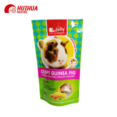Resealable Doypack  For PET Food Packaging